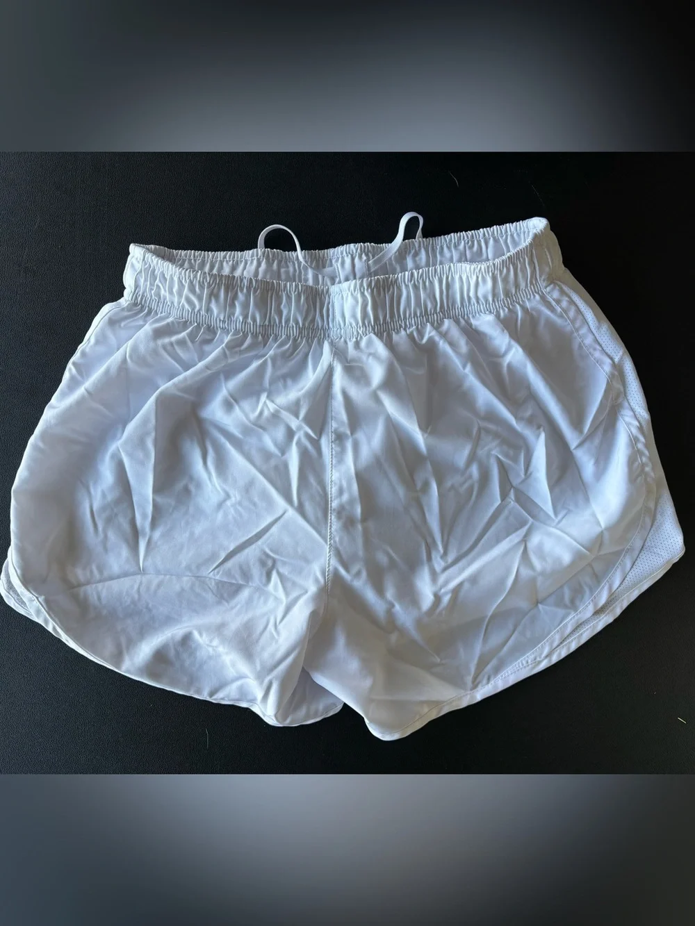 Nike White Women's Athletic Running Shorts